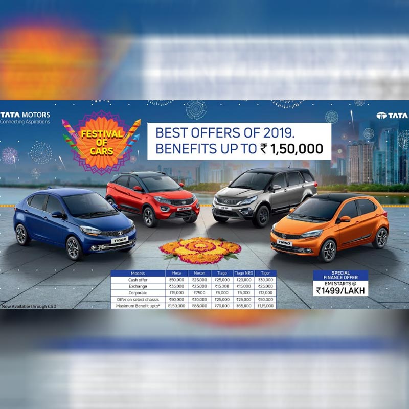 Tata Motors announces ‘Festival of Cars’ campaign for its customers