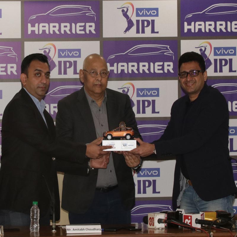 Tata Motors announces the second year of association with VIVO IPL, with its premium SUV, Harrier