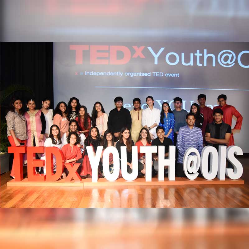 TEDxYouth with the theme of ‘Evol-YOU-tion’ held at Oberoi International School