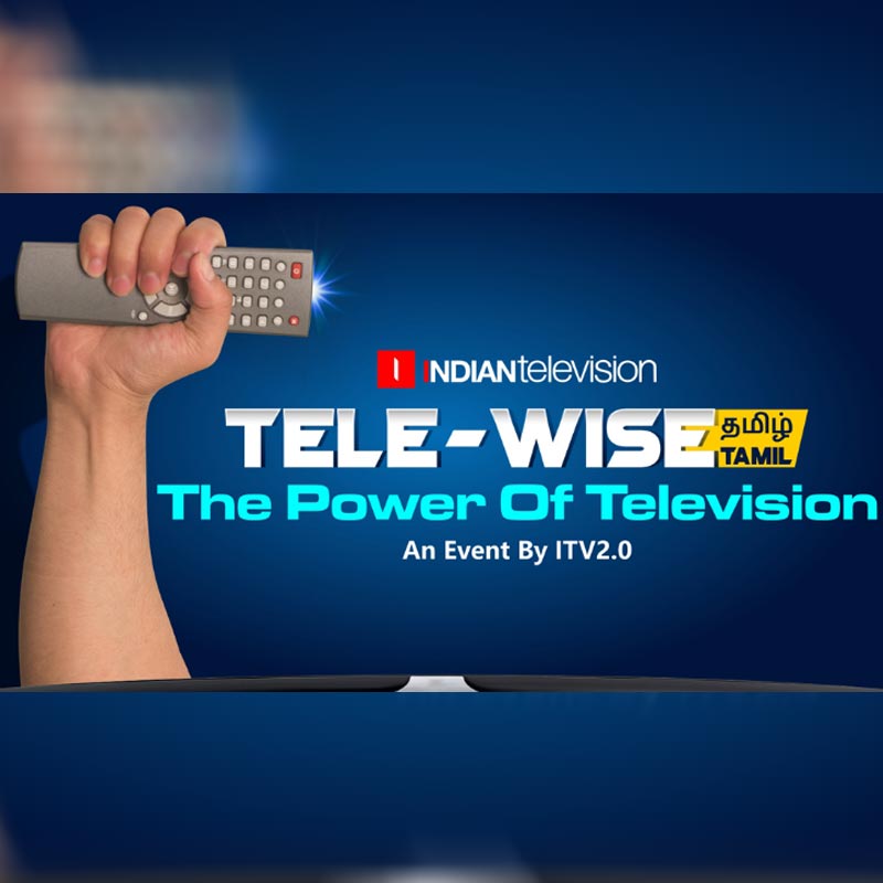 Zee Tamil is summit partner for Indiantelevision.com’s Tele-Wise Tamil