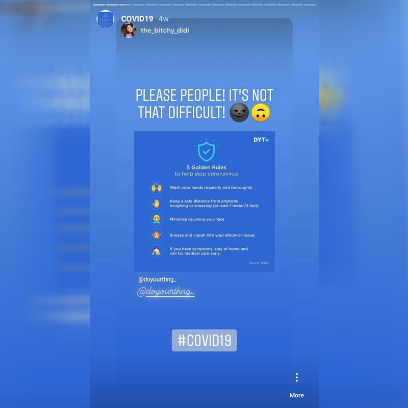 Do Your Thng launches #DonateAPost to create awareness on COVID-19