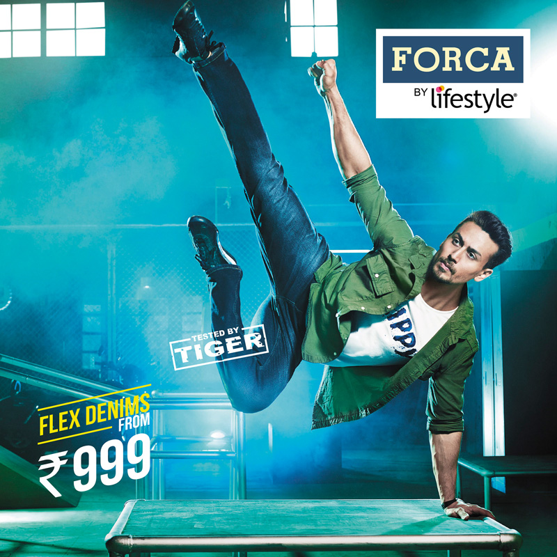 Forca launches new campaign with Tiger Shroff