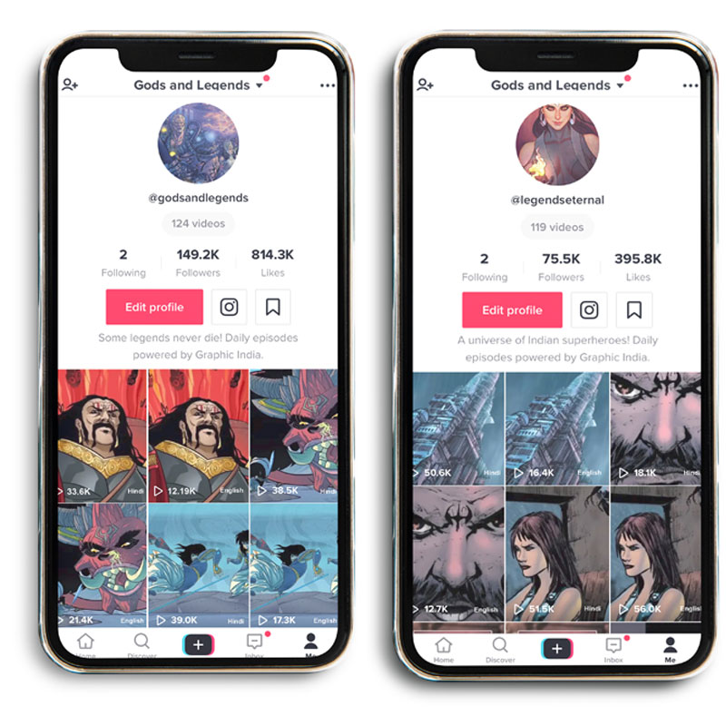 Graphic India’s ’18 Days: The Mahabharata’ comic garners 20 mn views on Tiktok