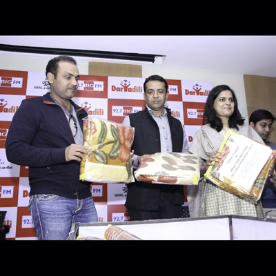 92.7 Big FM, Virender Sehwag join hands with Goonj for 4th edition of Daryadili