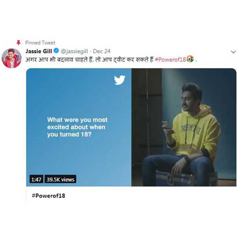 Twitter collaborates with young personalities for #PowerOf18 initiative