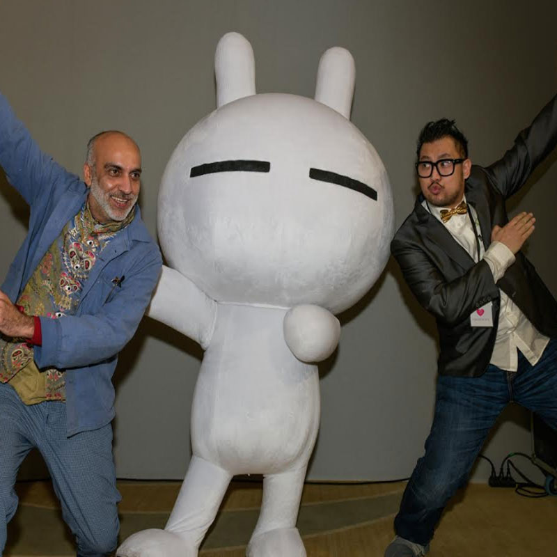 Tuzki inspires Manish Arora Collection at Paris Fashion Week