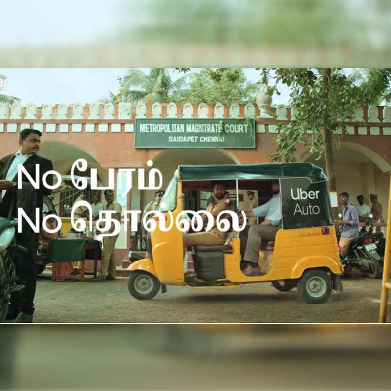 Ogilvy Bangalore drives UberAuto to Chennai with ‘No haggling, No Hassles’