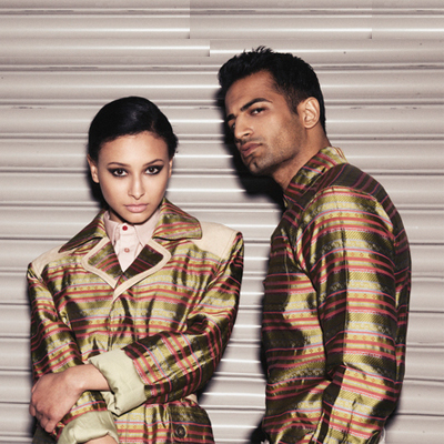 Upen Patel and Leah Weller in Coeur Campaign