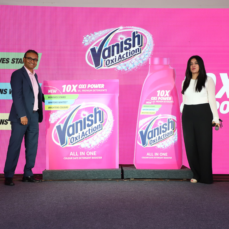 Reckitt Benckiser launches an All- New Vanish as a Detergent Booster