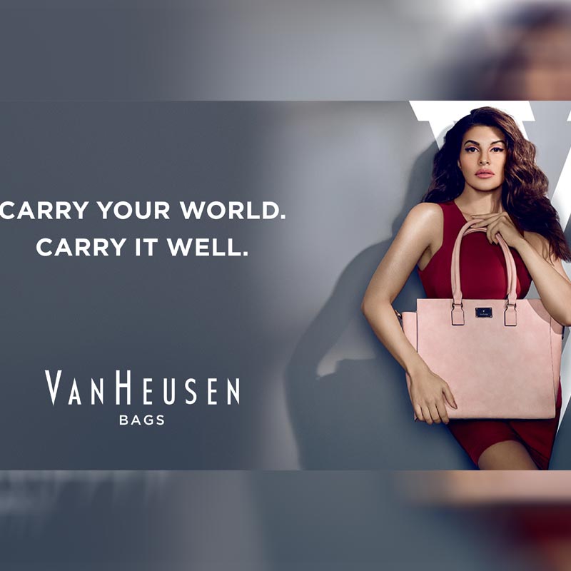 Van Heusen unveils Jacqueline Fernandez as face for handbags