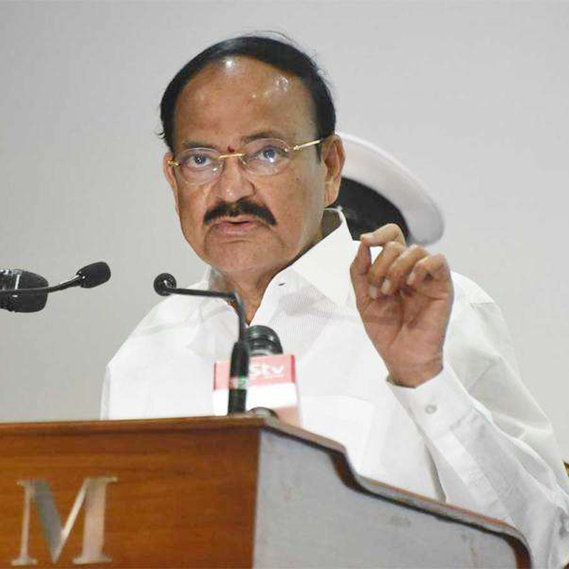 Media needs ‘auto-correction’, guidelines to restore order: Venkaiah Naidu