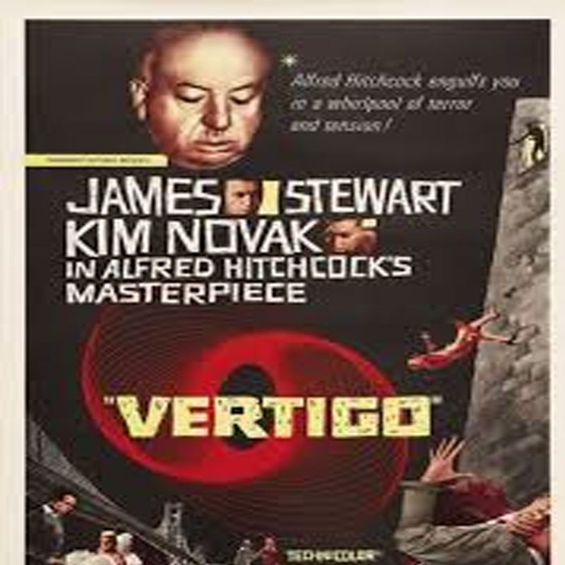 Hitchcock’s Vertigo ranked no 1 in list of 10 greatest films