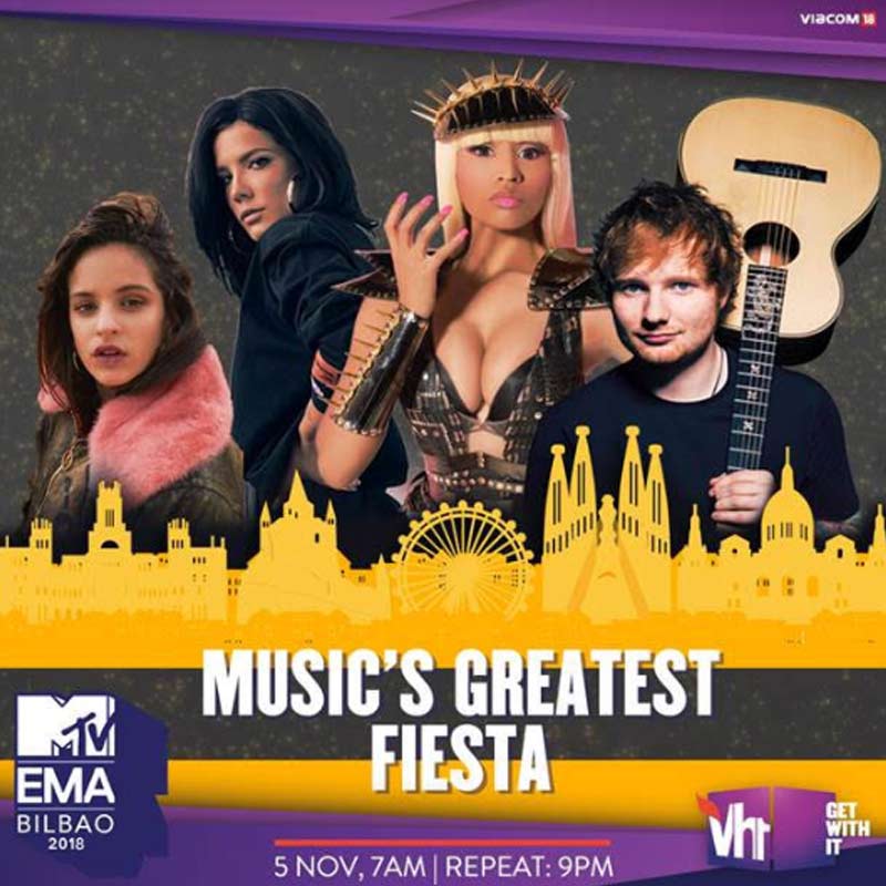 Witness the ultimate battle of music icons at the 2018 Europe Music Awards, exclusively on Vh1