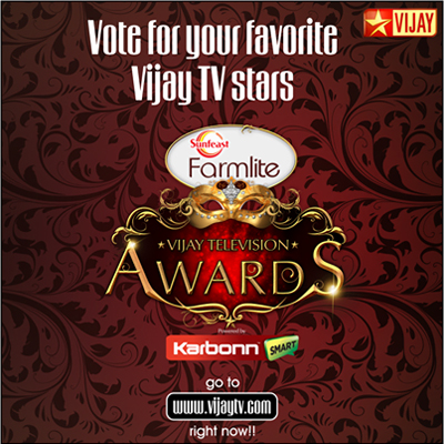 Stars Galore to witness launch of  Vijay Television Awards