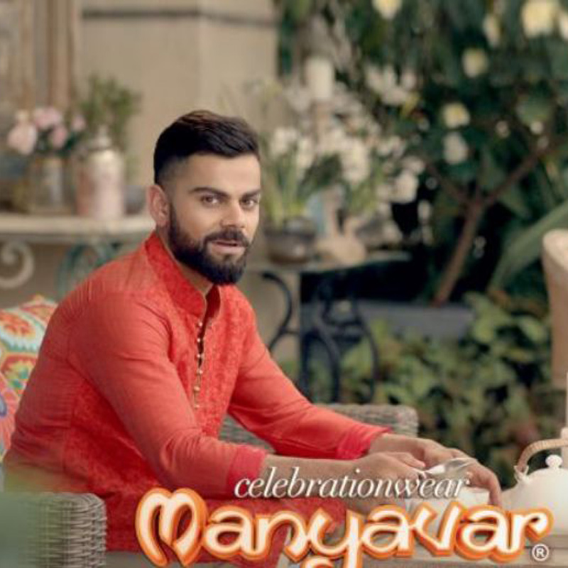 This wedding season, Manyavar celebrates with Virat Kohli