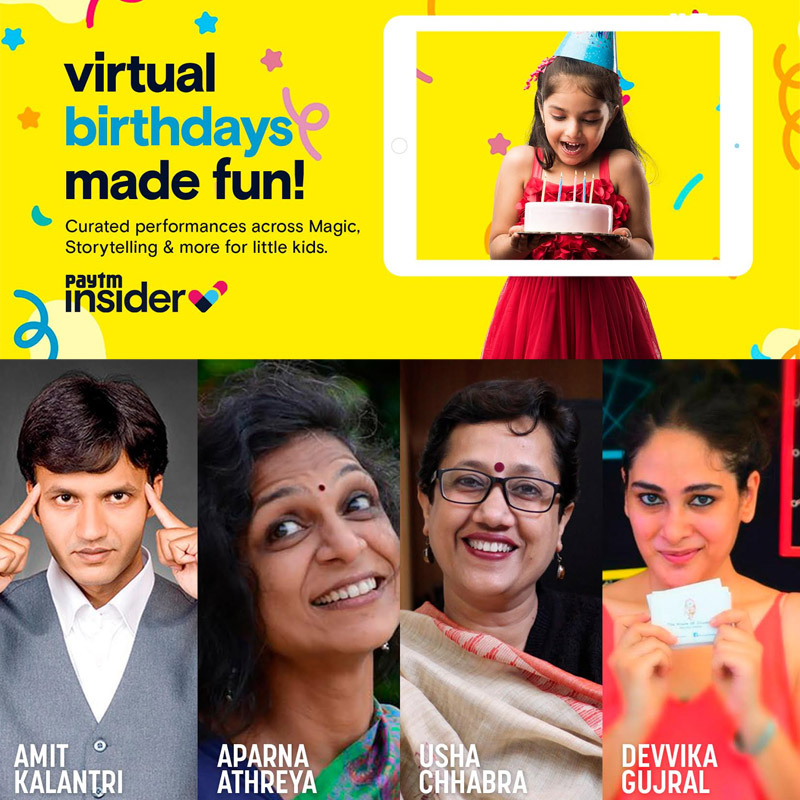 Paytm Insider launches Private Parties, an initiative to organise private online events with artist performances