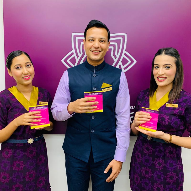 Vistara to provide sanitary pads onboard domestic flights from Women’s Day
