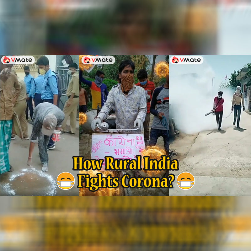 Creators on VMate show how rural India is fighting Coronavirus