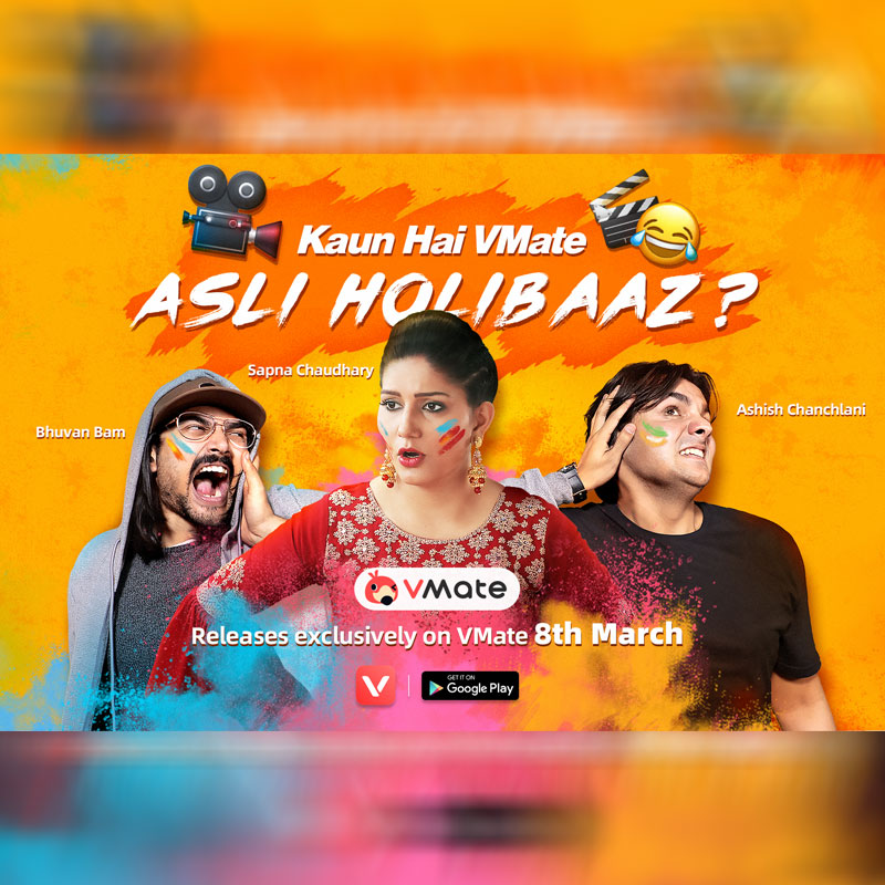 Bhuvan Bam or Ashish Chanchlani? Fans can vote to decide Kaun Hai #VMateAsliHolibaaz