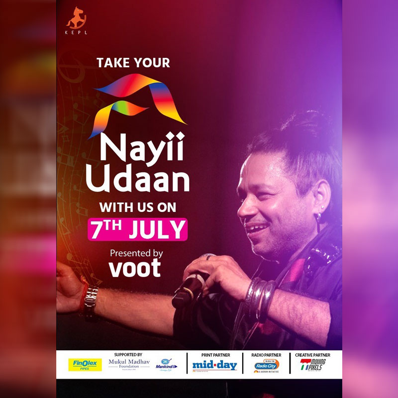 Voot and Kailash Kher come together to present Nayii Udaan
