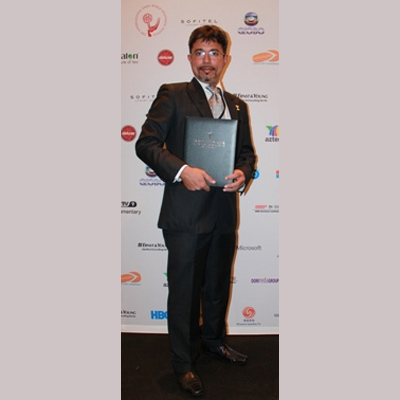 Indiantelevision.com founder Anil Wanvari honoured at International Emmy Festival