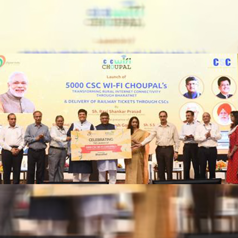 RS Prasad launches Wi-Fi choupal project
