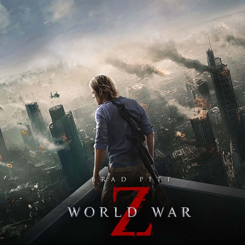 ‘World War Z‘ No 1 film globally this weekend grossing $100 million