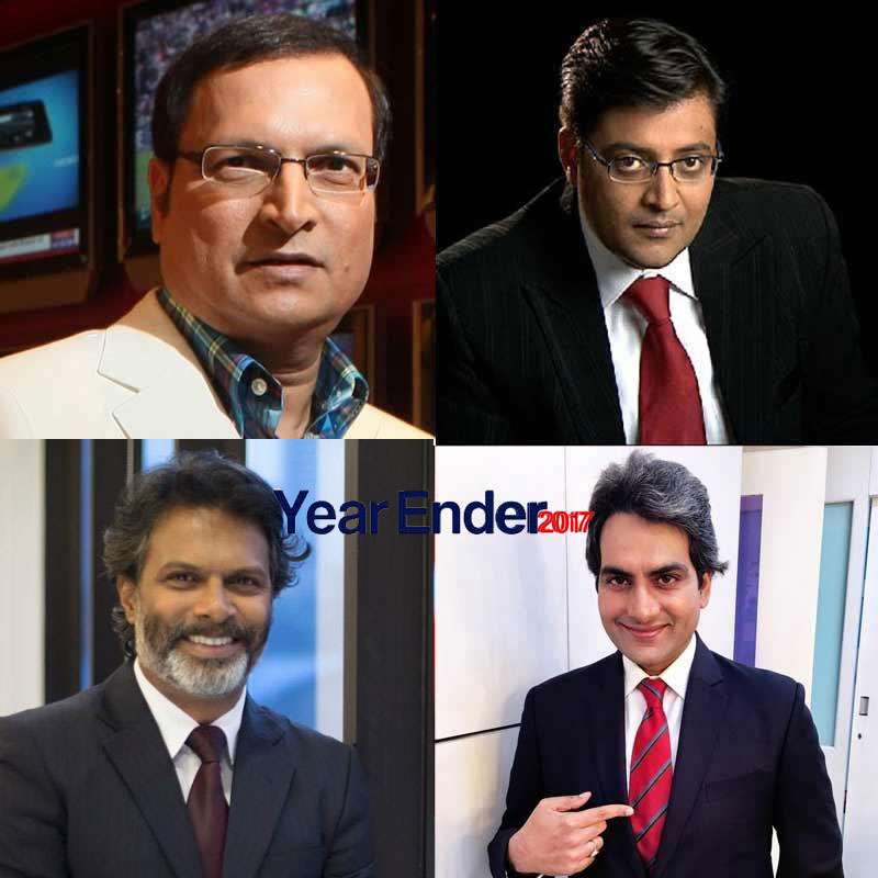 Making the news: A look at what news broadcasters did in 2017