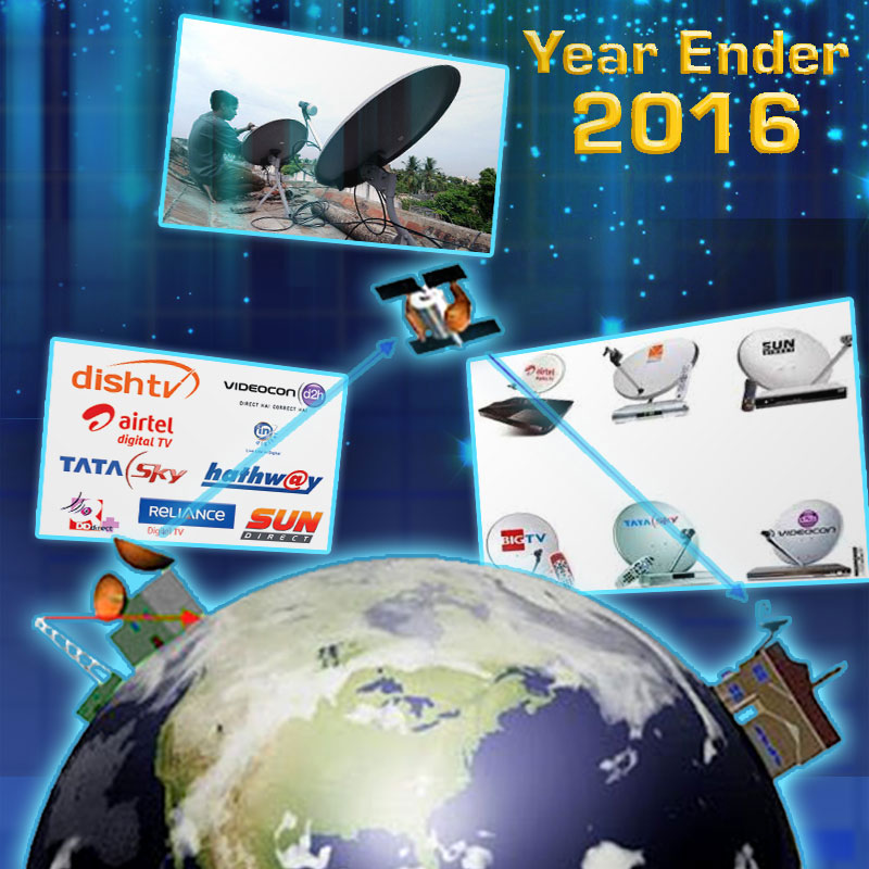 The growth of DTH in India