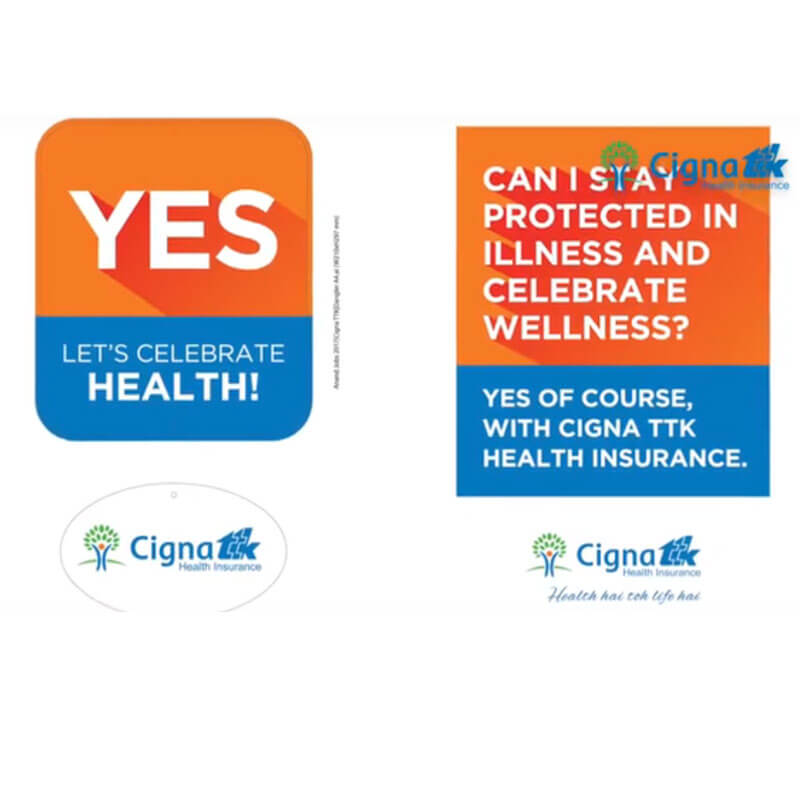# say ‘YES’ to health campaign: Cigna TTK