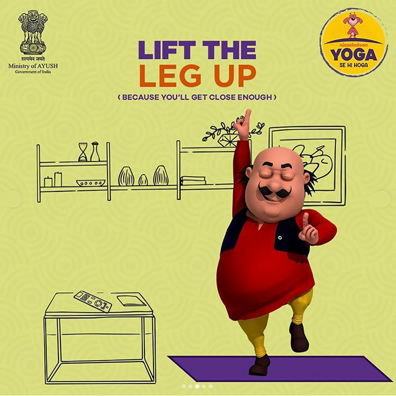 This International Yoga Day, Nickelodeon says #YogaSeHiHoga