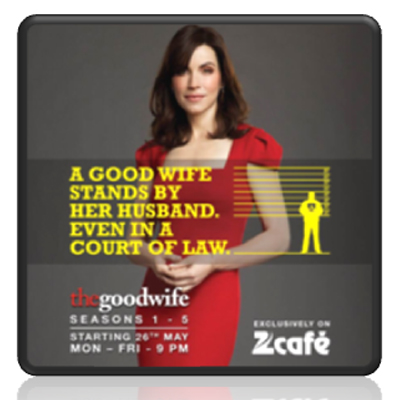 Zee Café is all set to captivate viewers with – ‘The Good Wife’