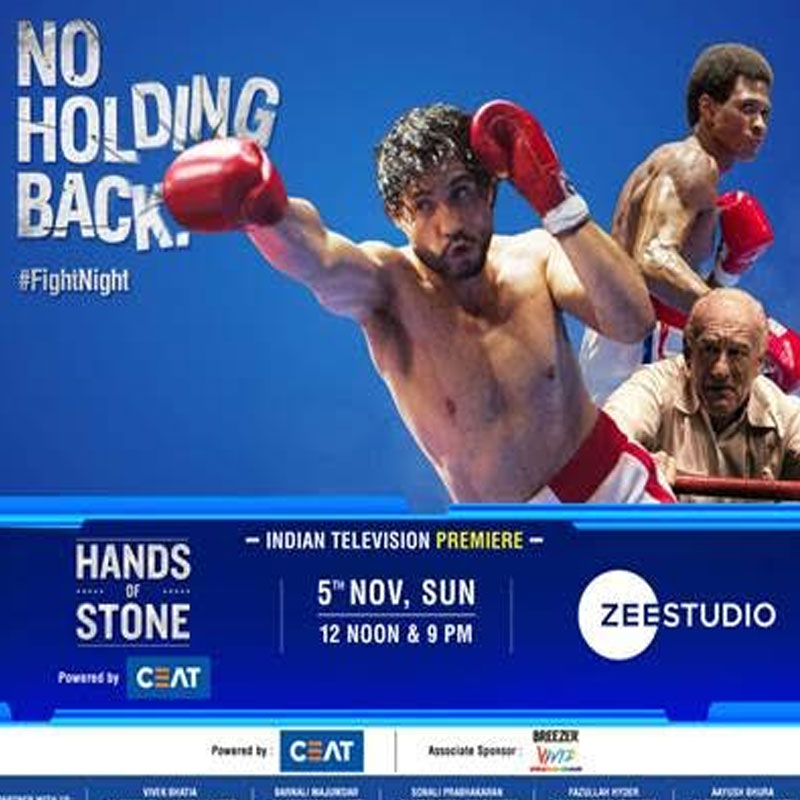 Zee Studio presents the Indian television premiere of Hands of Stone