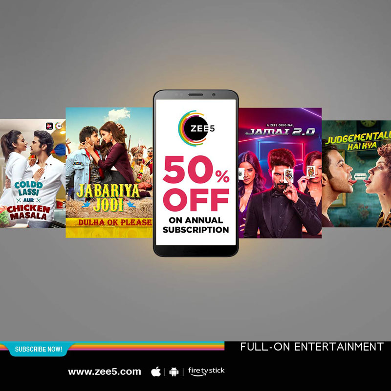 ZEE5 Global’s subscription revenue grows with their Festive Pack Offer