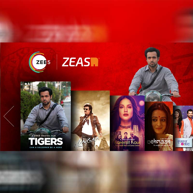ZEE5 announces partnership with Zeasn