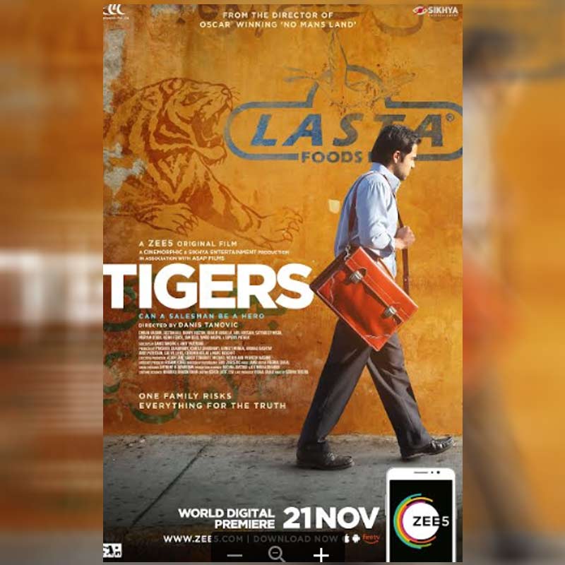 ZEE5 ANNOUNCES ITS FIRST HINDI ORIGINAL FILM, TIGERS