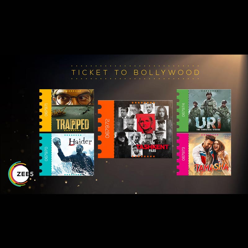 ZEE5’s ticket to bollywood