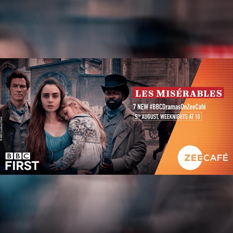 Witness Victor Hugo’s classic redefined to a contemporary drama with Les Misérables on Zee Café
