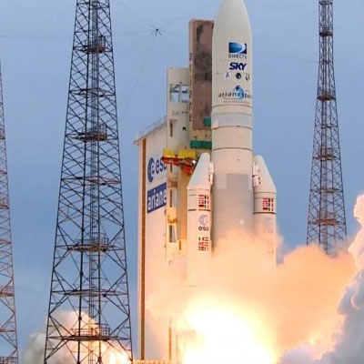 Europe’s Ariane rocket lofts US TV satellite sucessfully