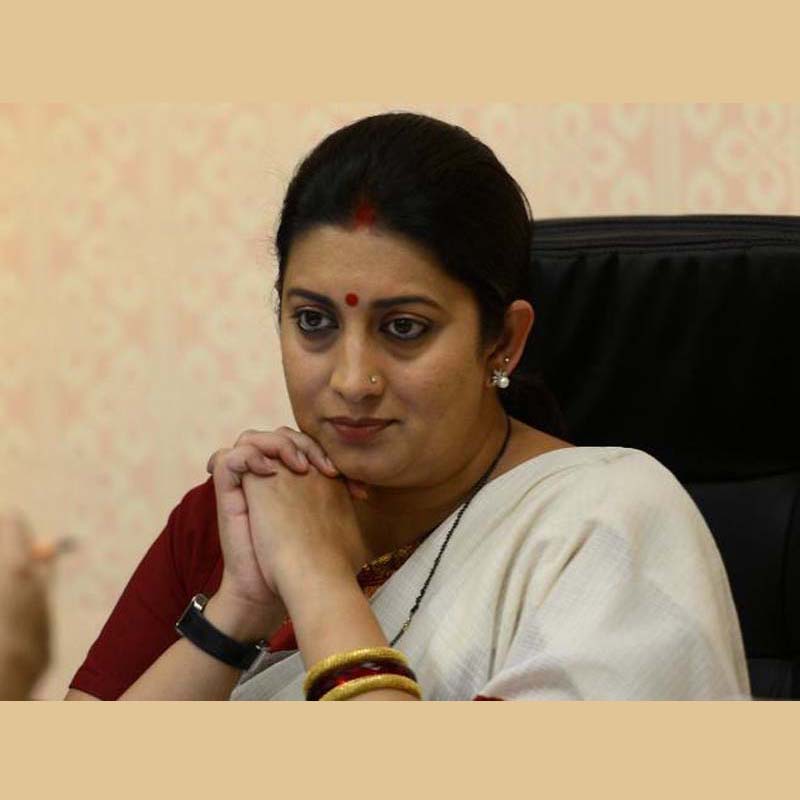 Smriti may have to go off TV serials