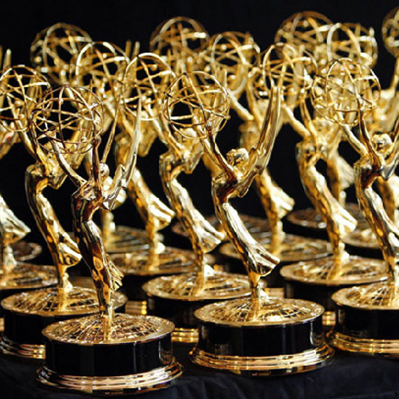 At least at the Emmys, the president gave it to those baddies